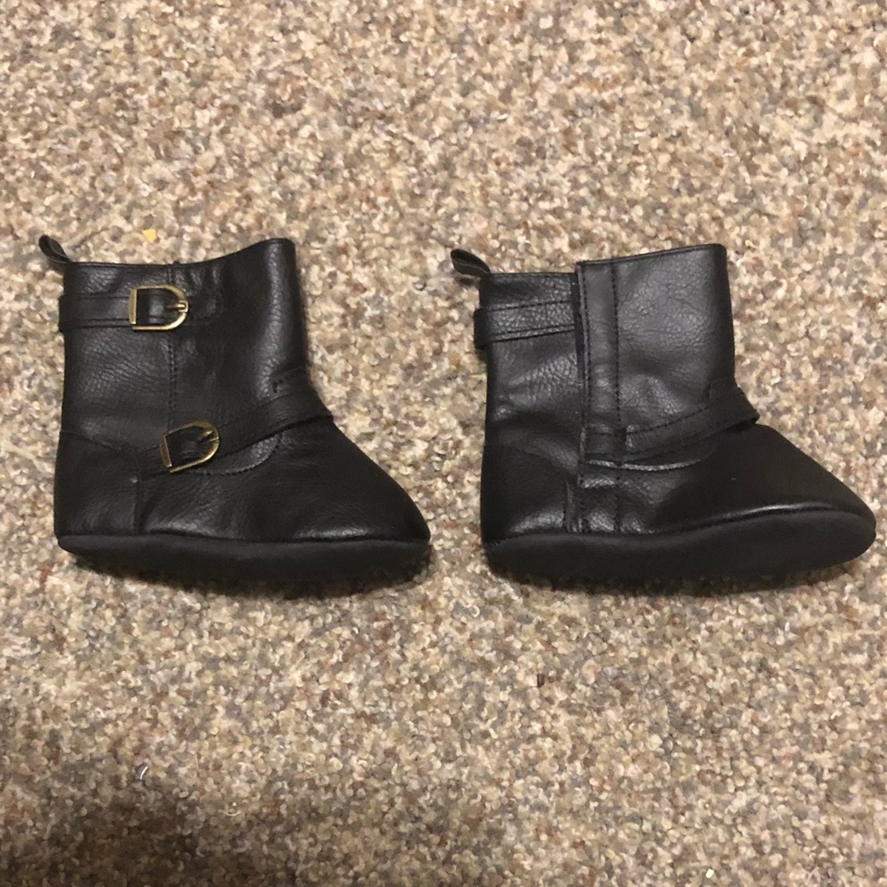 Black Moto boot
